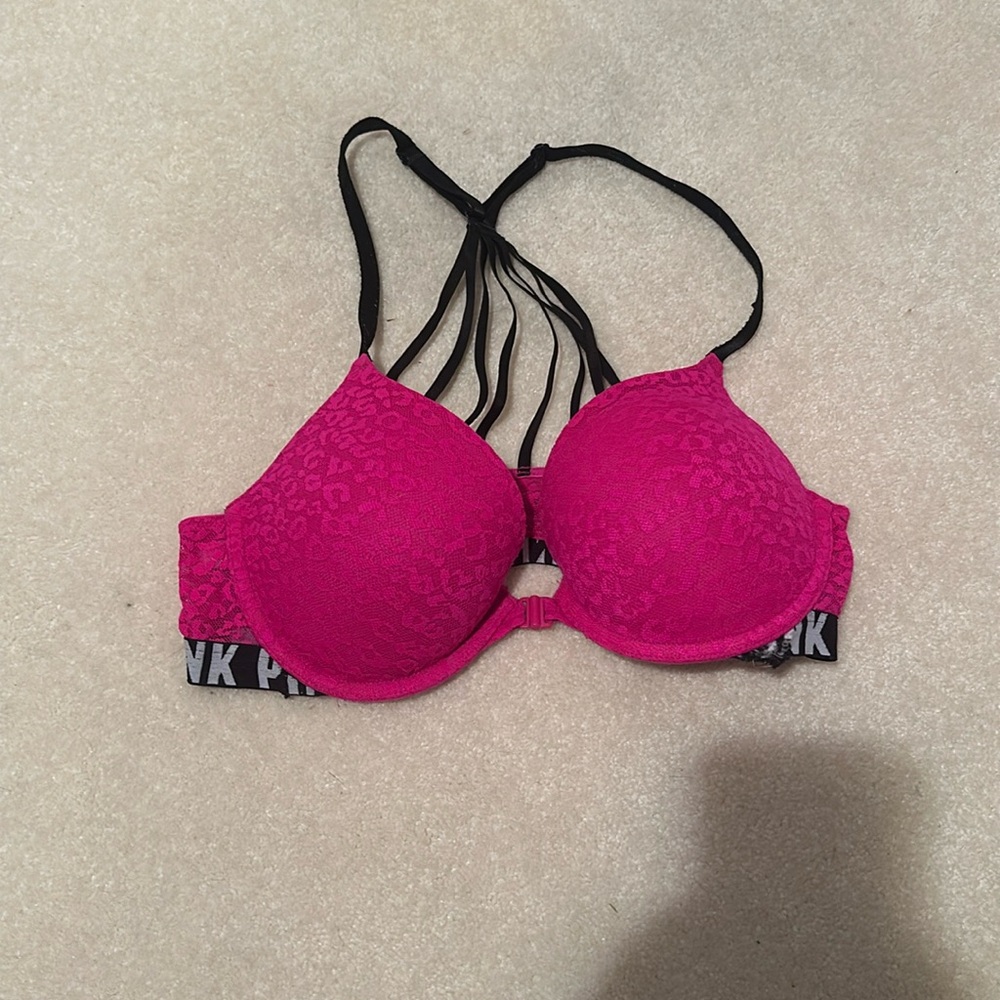 Victoria secret hook in front push up bra 34C